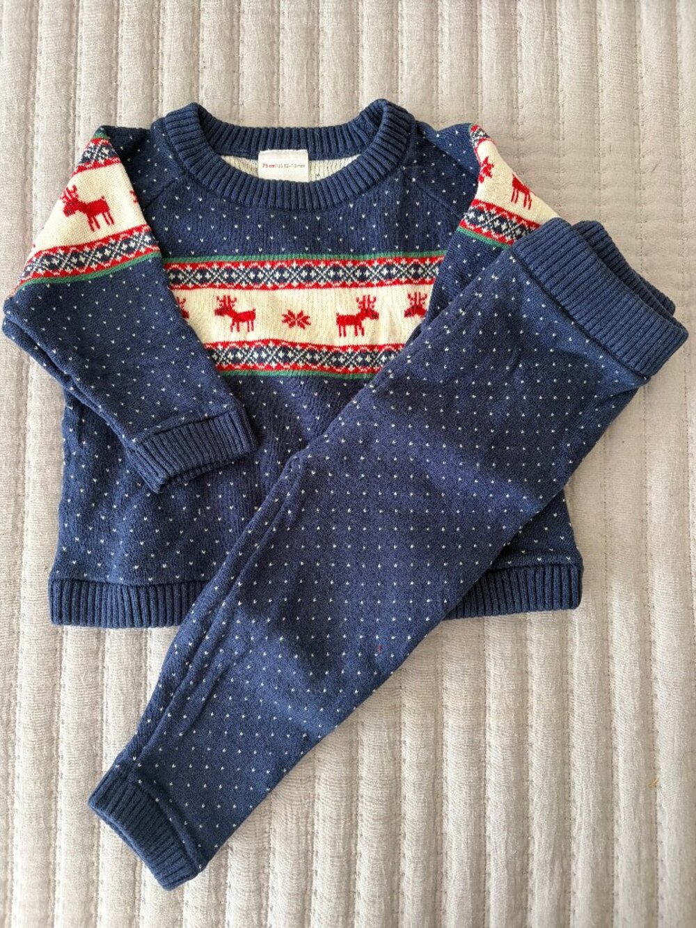 Hanna Andersson Holiday Sweater Outfit